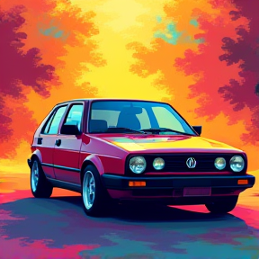 vw golf 2