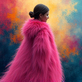 Pink Fluffy Coats Revolution