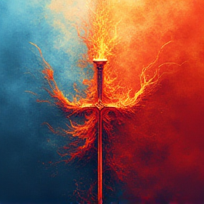 Sword and flame