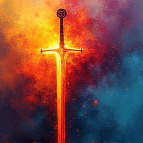 Sword and flame