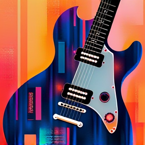 TS - electronic, electric guitar