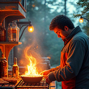 Summer Night Barbecue