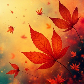 Autumn leaves 