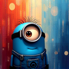 Blue minion