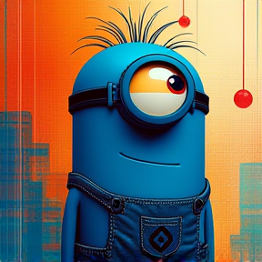 Blue minion