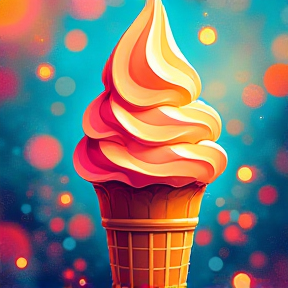 Summer ice cream 