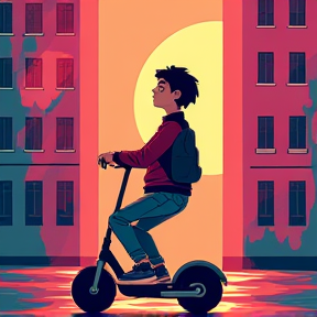 E-Scooter Ride