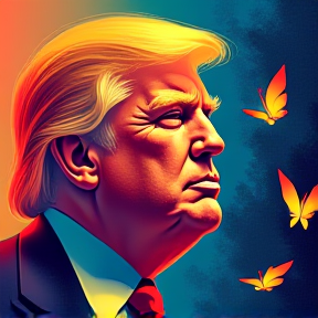 Butterfly Trump