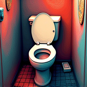 star spangled toilet