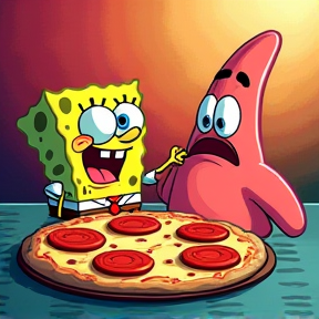 Pizza Under the Sea