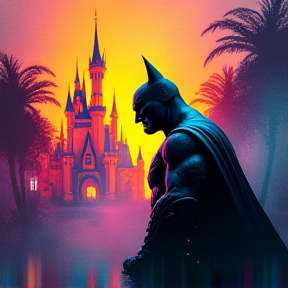 Dark Knight in the Magic Land