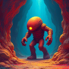 Golem in the Cave