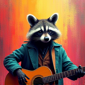 Raccoon and the Marbles