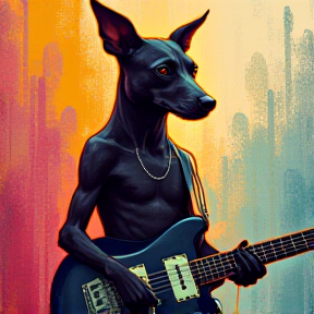 Rita The Dog Electric Guitar