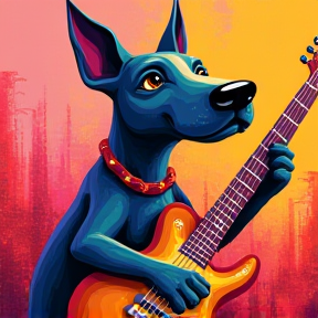 Rita The Dog Electric Guitar