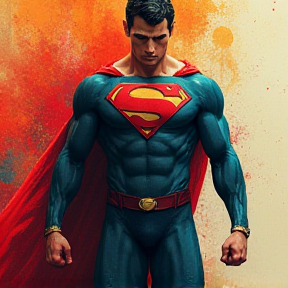 Superman with Dirty Rough Hands