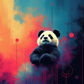 Panda in the Stars