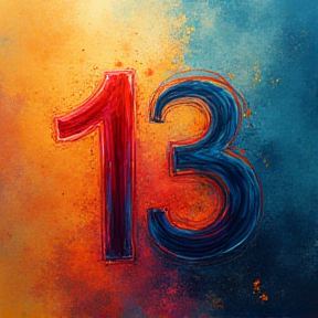 13