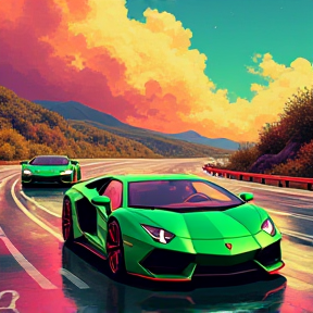 Green Lambos, Purple Haze