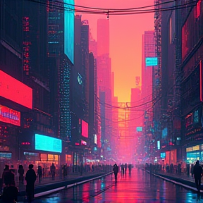 Cyber City Dreamscape