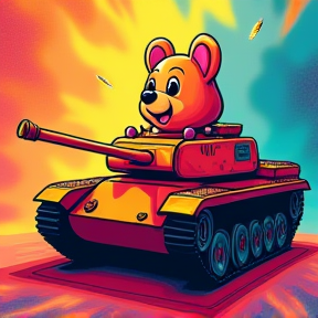 Haribo the Bear tank 2.0