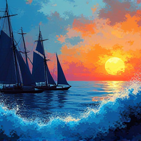 Sailing Blue