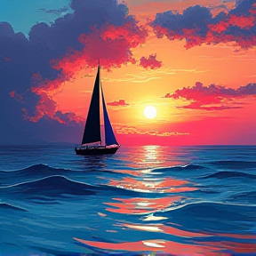 Sailing Blue