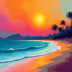 Sunset Beach Dream