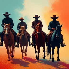 Riders of the Open Plains