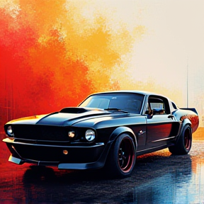 Midnight Mustang