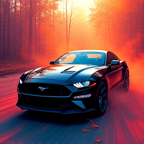 Midnight Mustang