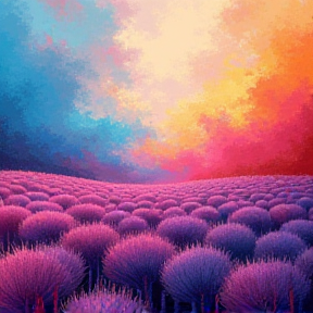 In the Field of Lavender with You