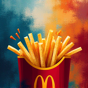 McDonald cold french fries 