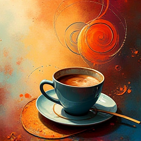 Title: "Cappuccino Dreams"