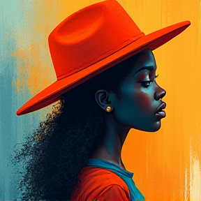 Vera'n Orange Hat