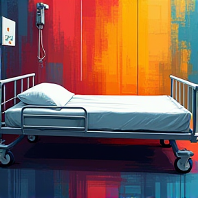 hospital bed