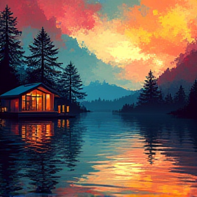 Lake Cottage Dream