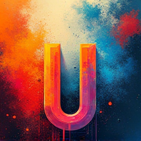 u