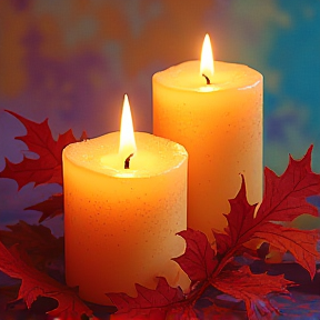 Fall Cozy Candles