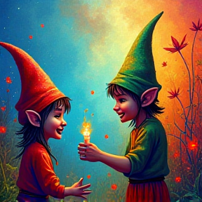 Magic Green Gnomes