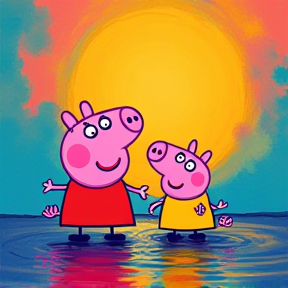 Peppa and Piko