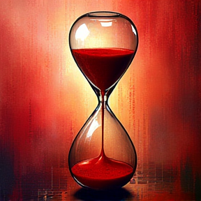 RED HOURGLASS 