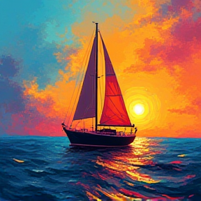 Sailing with Vi