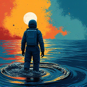 Astronaut in the Ocean