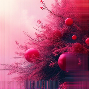 PINK CHRISTMAS AI 4