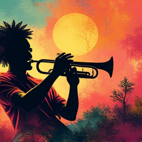 дорога hip-hop, jazz, funk, reggae, trumpet