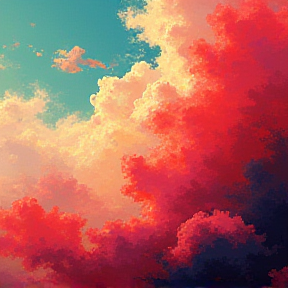 “Strawberry Skies”