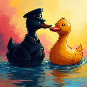 Die Pups-Polizei-Ente