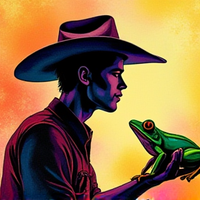 Cowboy With a Frog's Heart