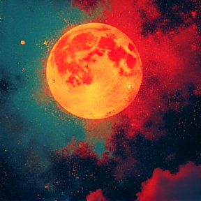 Blood Stained Moon